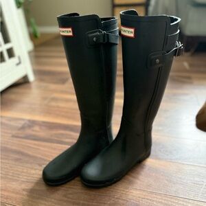 Hunter Original Tall Rain Boots – Black